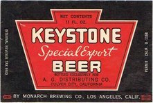 Keystone Special Export Beer