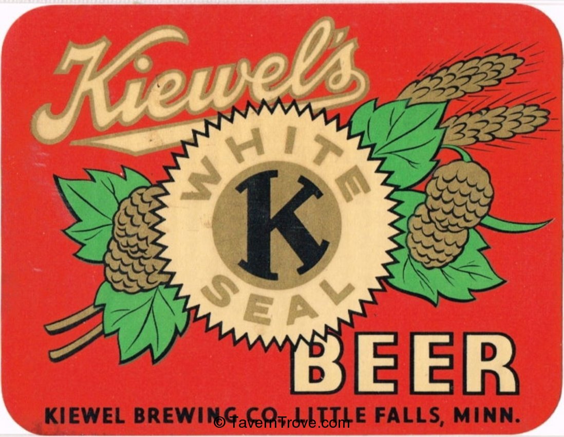 Kiewel's White Seal Beer (Decal)