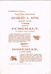 King's Puremalt & Bohemian Beer