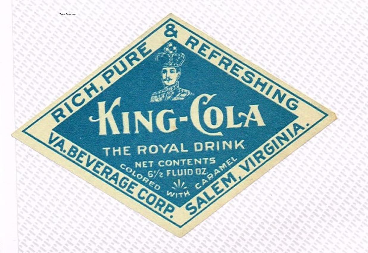 King Cola Salem Virginia 6½oz