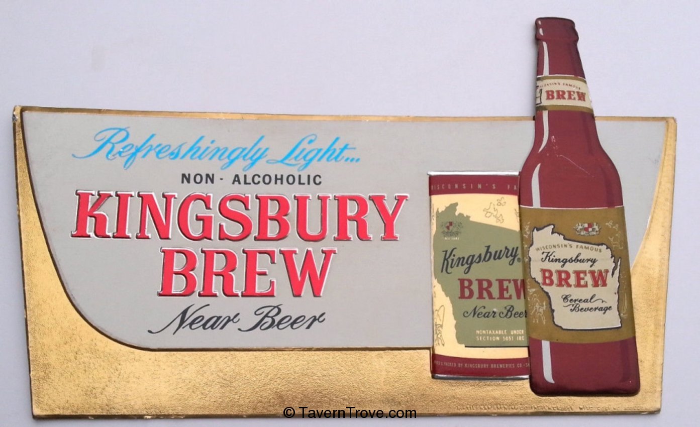Kingsbury Brew Near Beer foil