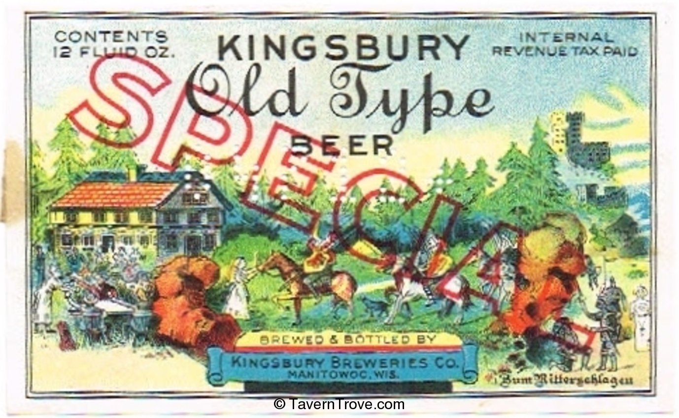 Kingsbury Old Type Beer