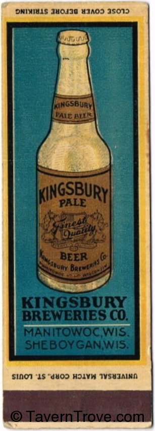 Kingsbury Pale Beer (Keppler Brothers)