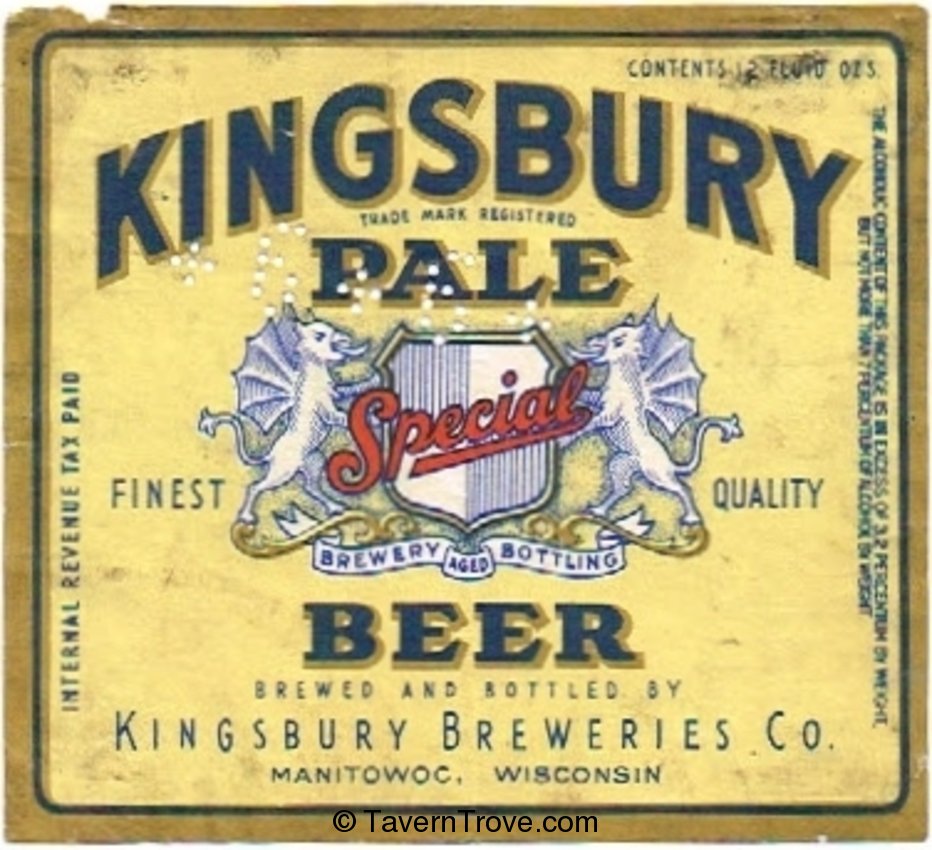 Kingsbury Pale Beer
