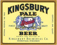 Kingsbury Pale Beer