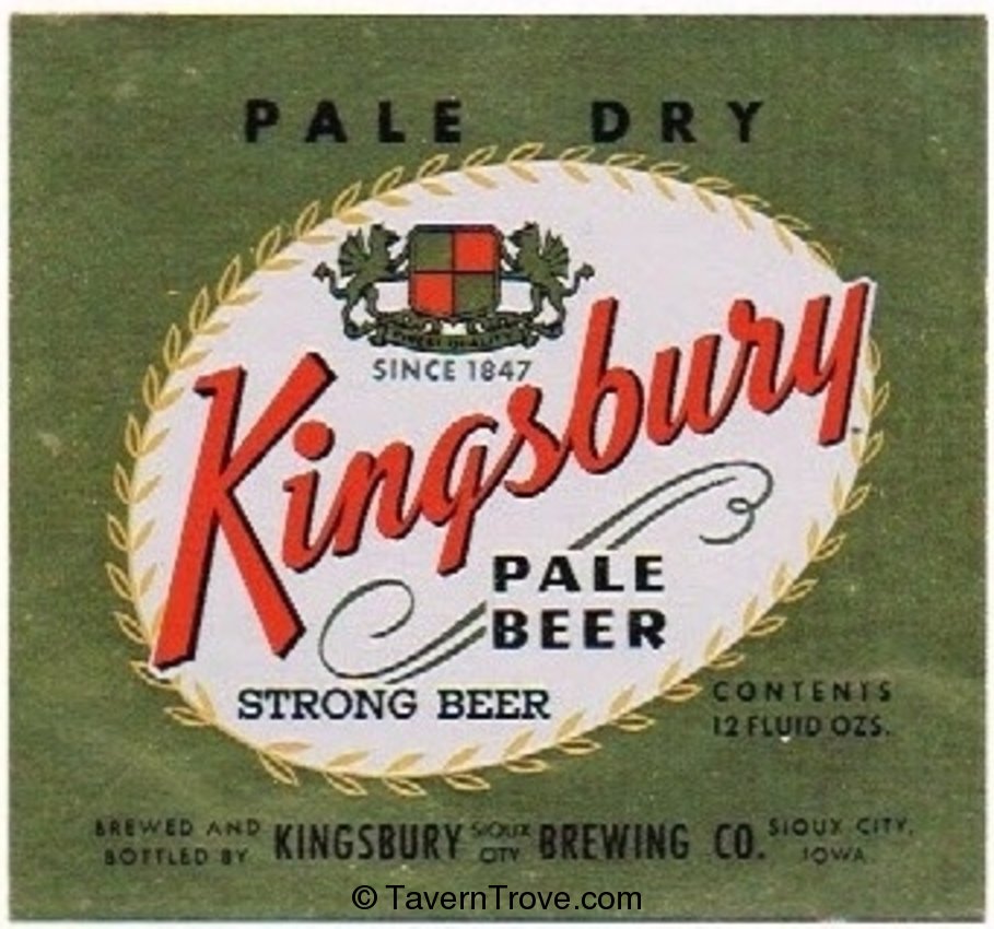 Kingsbury Pale Beer 