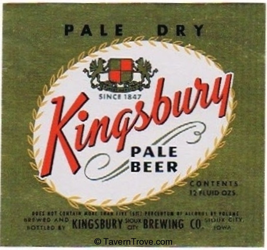 Kingsbury Pale Beer 