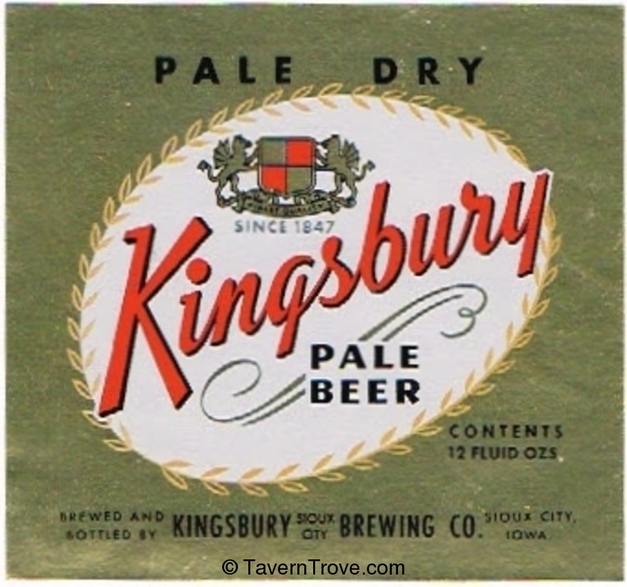 Kingsbury Pale Beer 