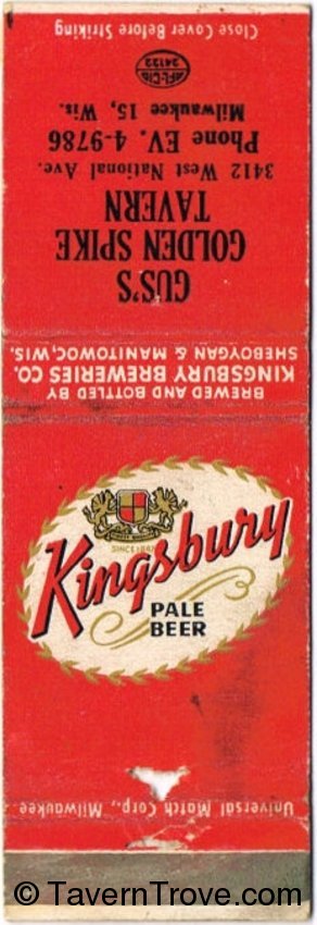 Kingsbury Pale Beer