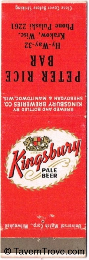 Kingsbury Pale Beer