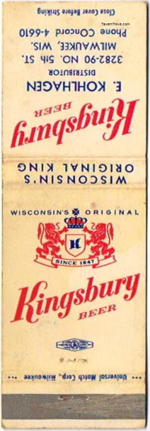 Kingsbury Beer