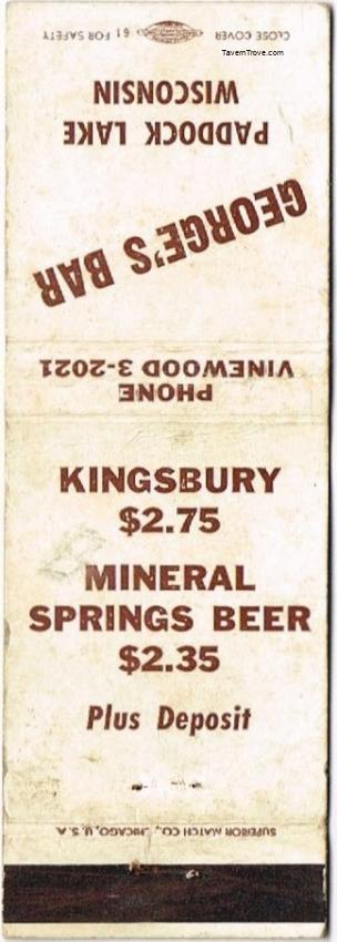 Kingsbury Beer