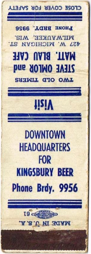 Kingsbury Beer