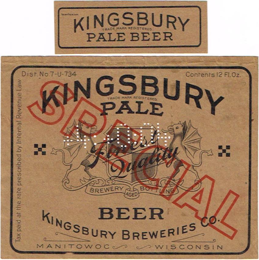 Kingsbury Pale Beer