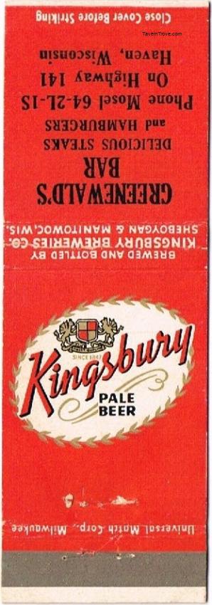 Kingsbury Pale Beer