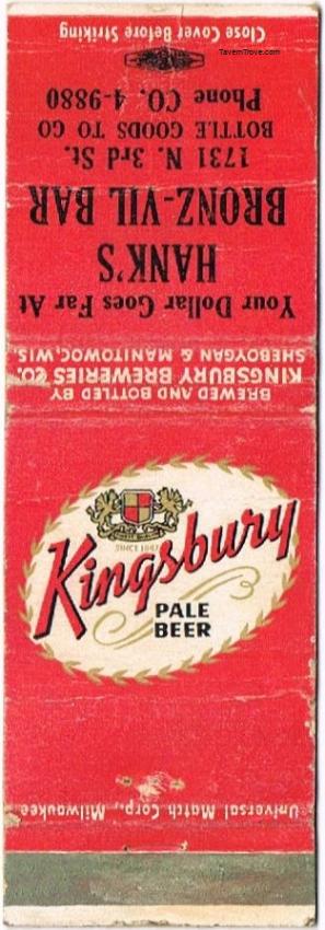 Kingsbury Pale Beer