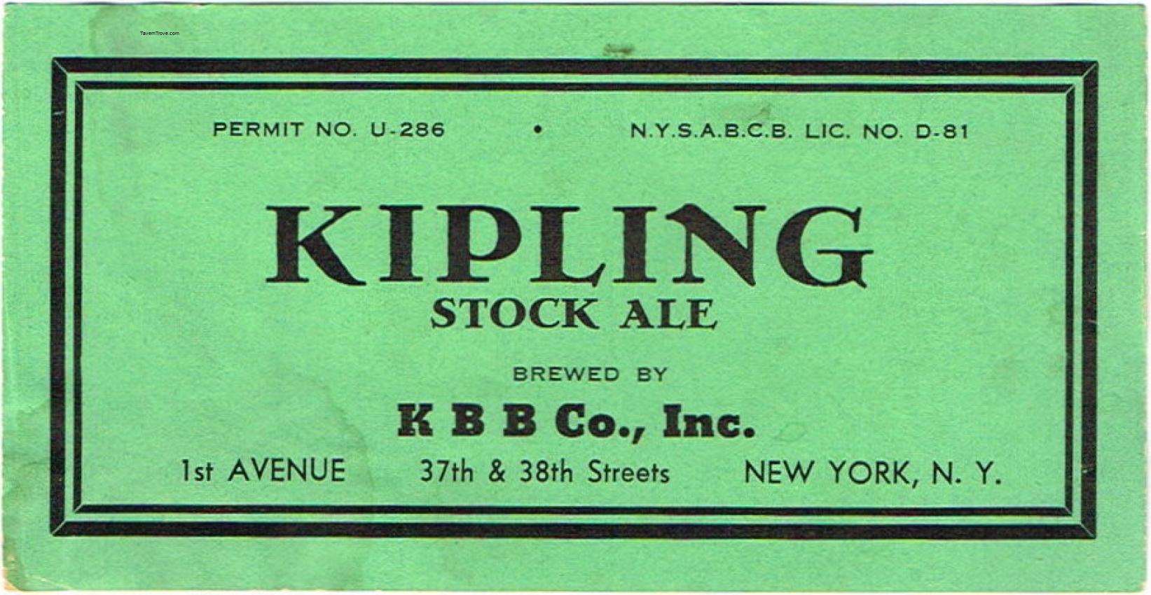 Kipling Stock Ale