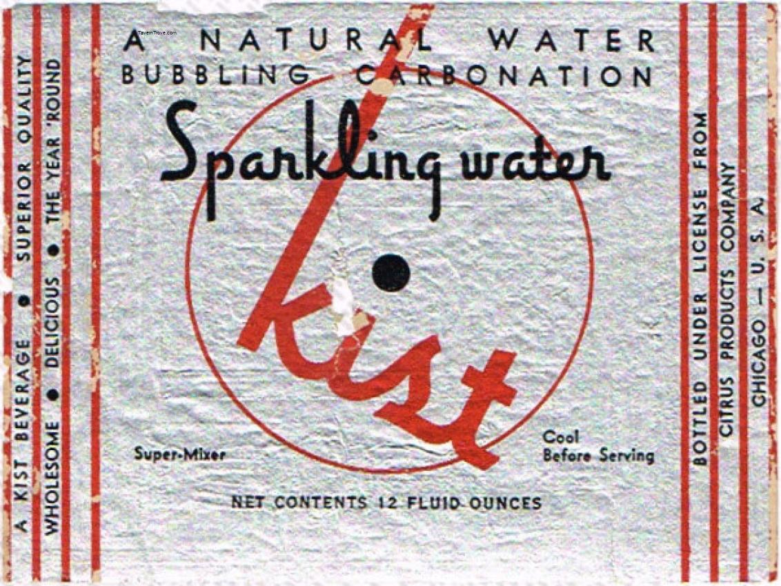 Kist Sparkling Water Chicago Illinois 12oz