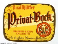 Knallhütter Privat-Bock
