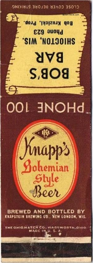 Knapp's Bohemian Style Beer