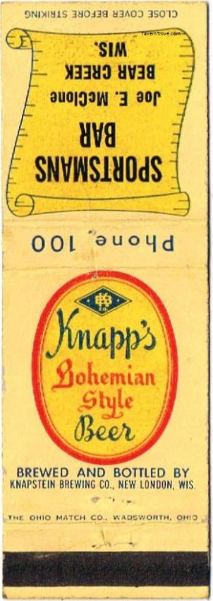 Knapp's Bohemian Style Beer