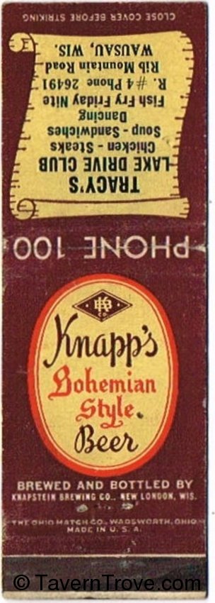 Knapp's Bohemian Style Beer
