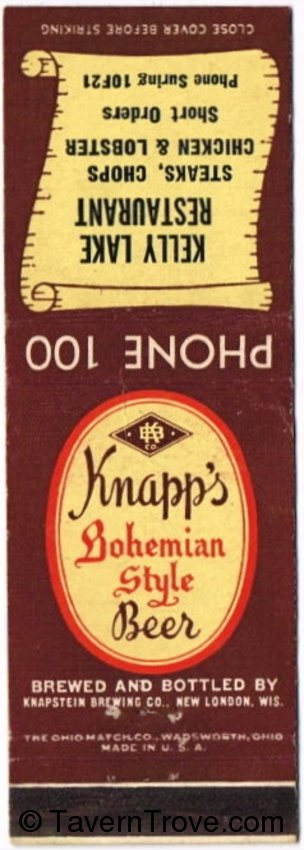 Knapp's Bohemian Style Beer