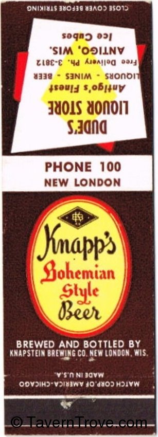 Knapp's Bohemian Style Beer
