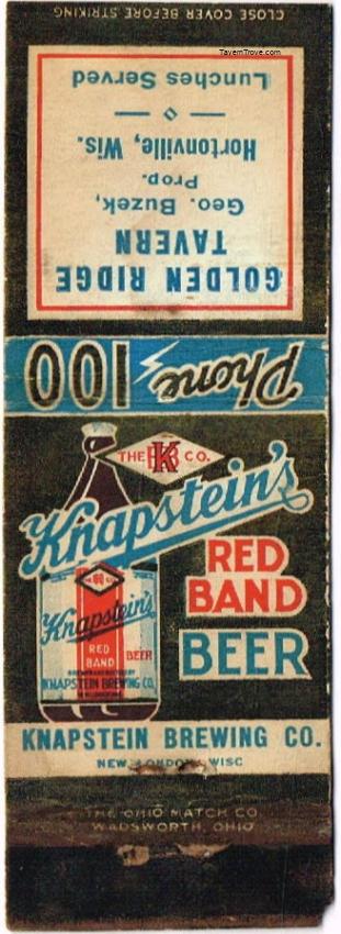 Knapstein's Red Band Beer