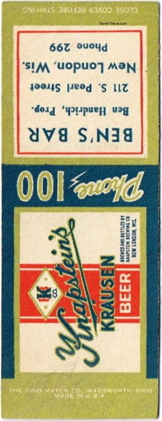 Knapstein's Krausen Beer