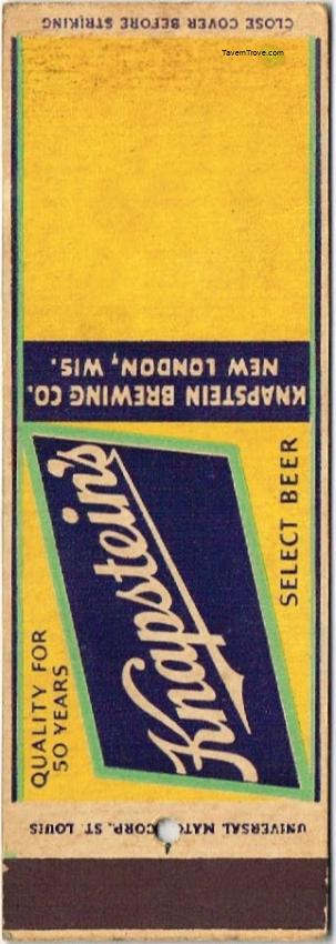 Knapstein's Select Beer