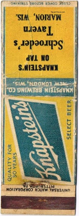 Knapstein's Select Beer