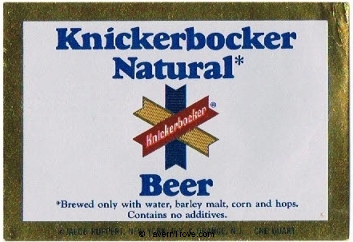 Knickerbocker Natural Beer 