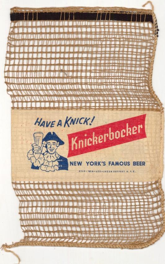 Knickerbocker Beer 17-inch Shopping Bag