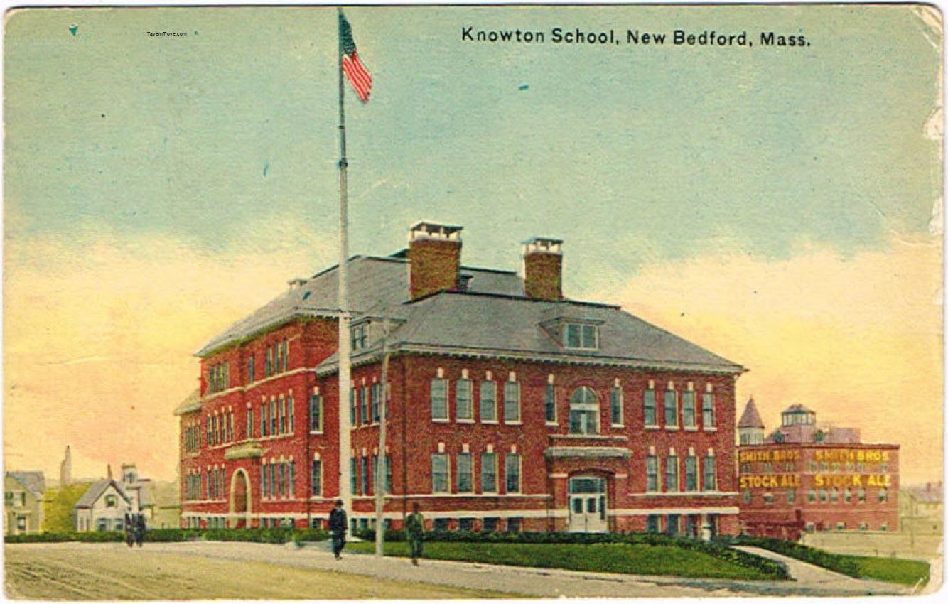 Smith Bros. Ale Sign at Knowton School, New Bedford