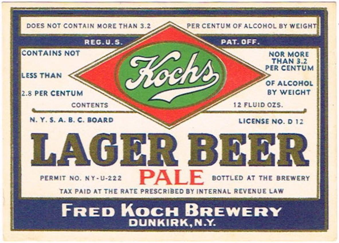 Koch's Lager Beer
