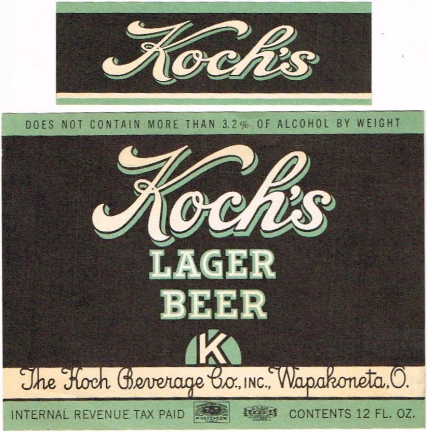 Koch's Lager Beer