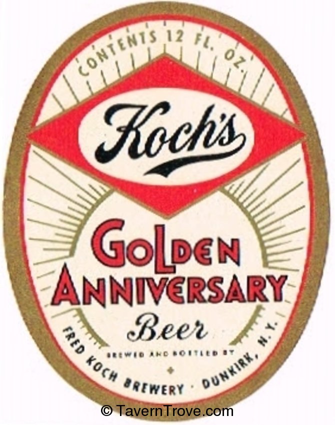 Koch's Golden Anniversary Beer 
