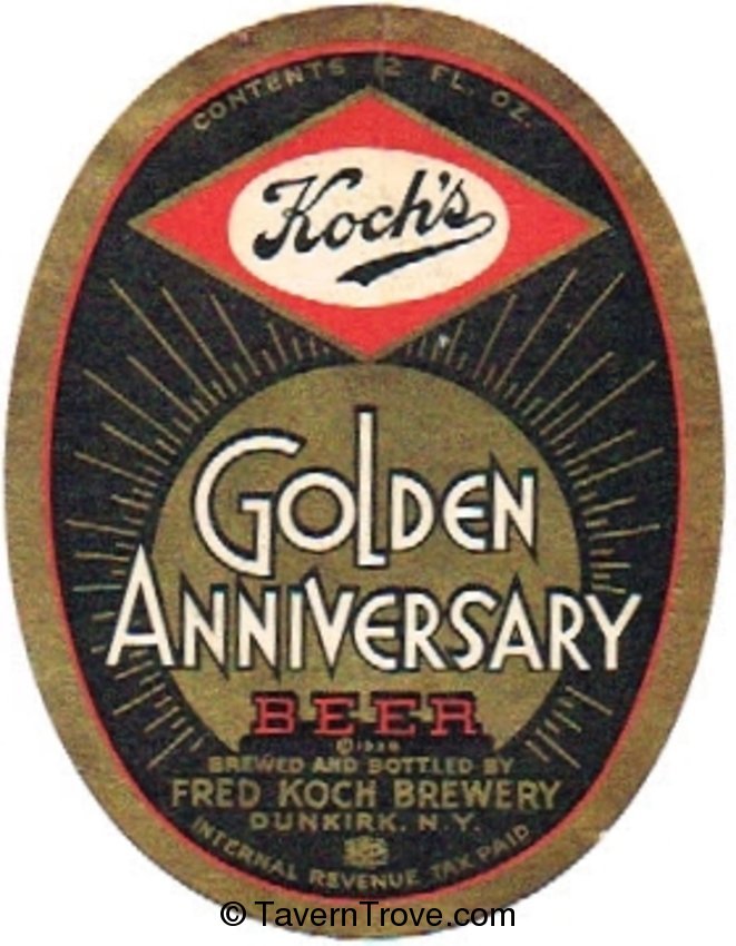 Koch's Golden Anniversary Beer 