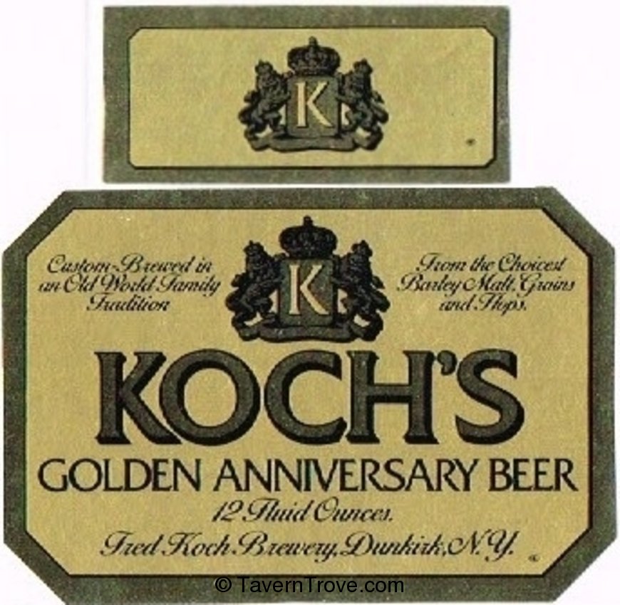 Koch's Golden Anniversary Beer 