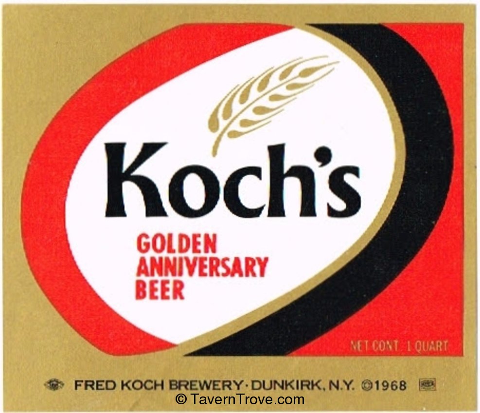 Koch's Golden Anniversary Beer 