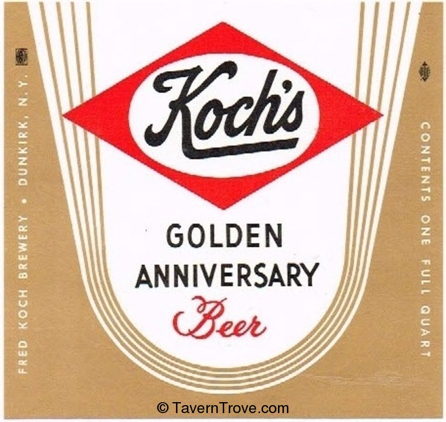 Koch's Golden Anniversary Beer 