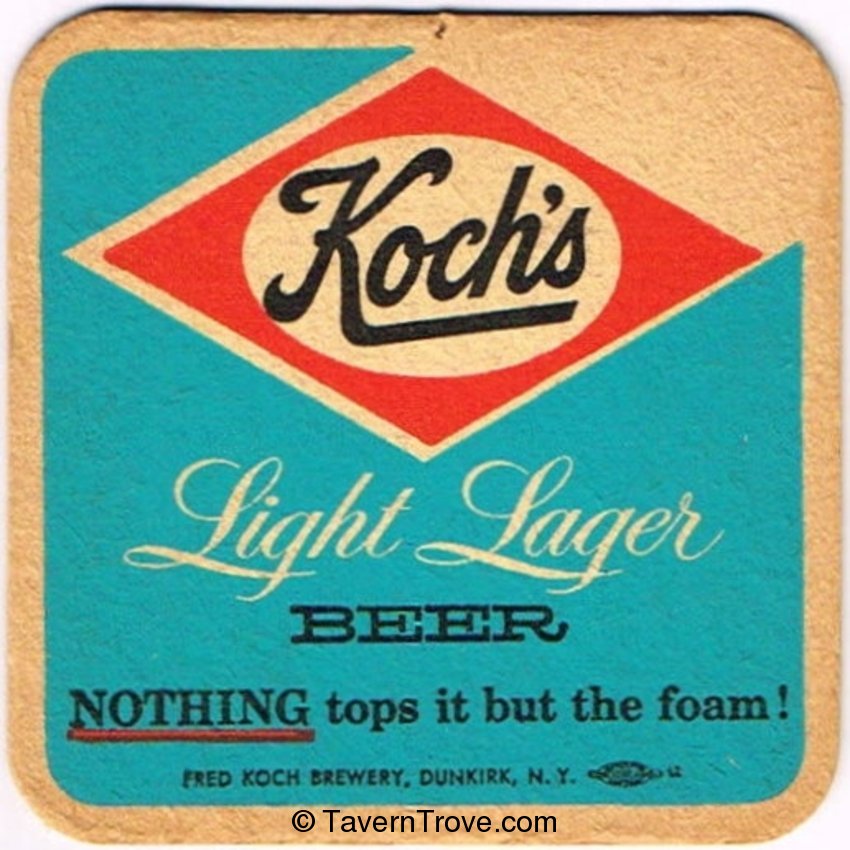 Koch's Light Lager Beer