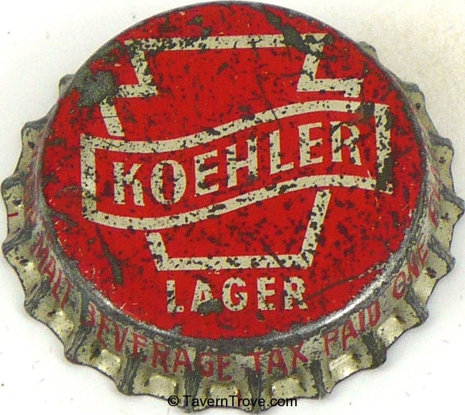 Koehler Lager Beer ~PA Pint Tax