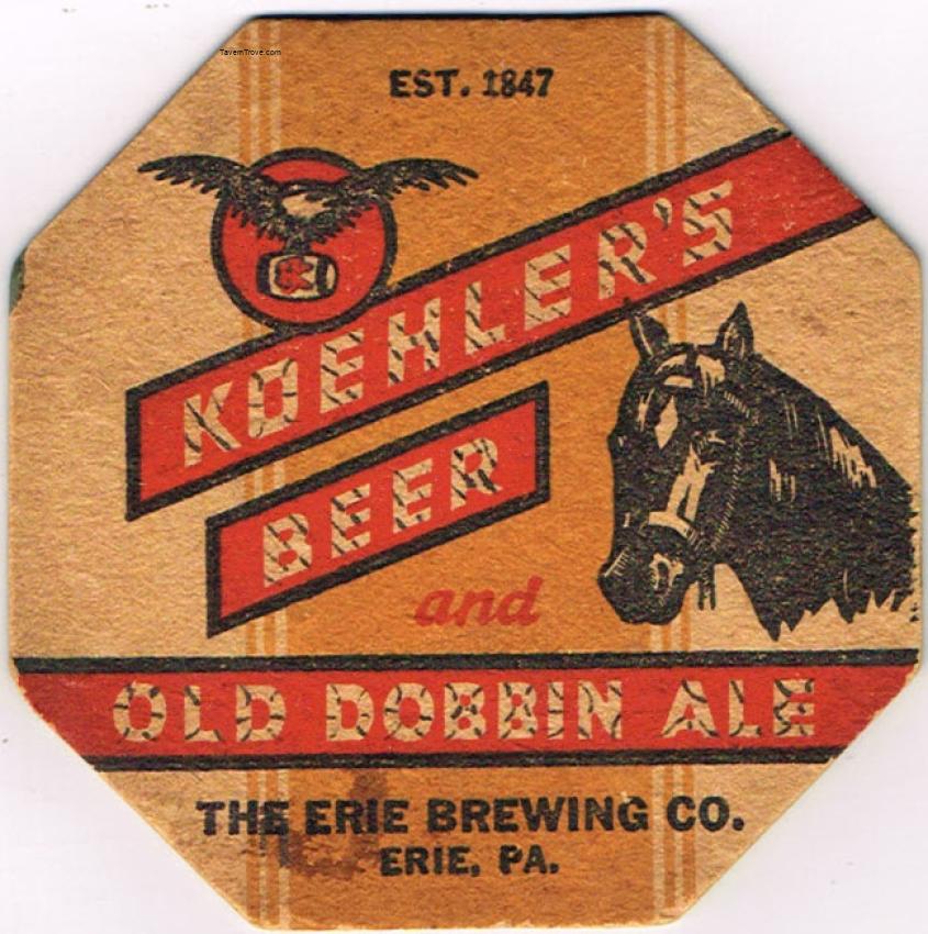 Koehler's Beer and Old Dobbin Ale Dupe