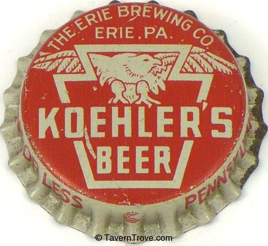 Koehler's Beer ~PA Tax