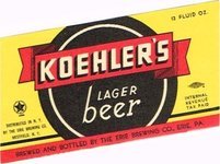 Koehler's Lager Beer