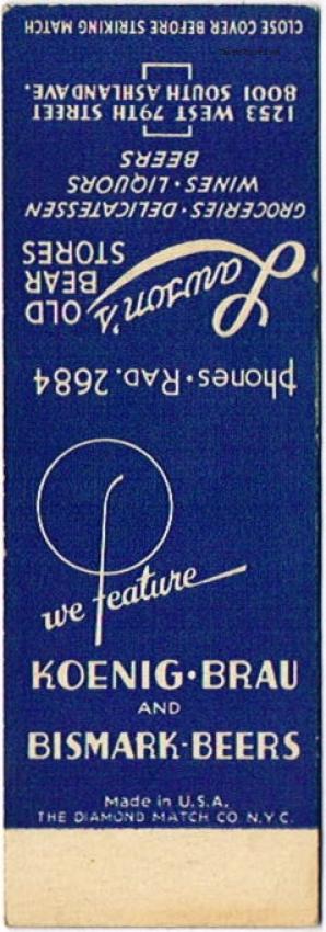Koenig Brau/Bismarck Beer