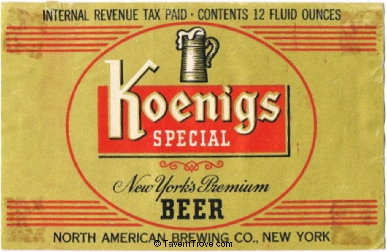 Koenig's Special Beer  
