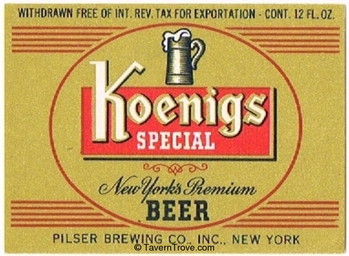 Koenigs Special Beer